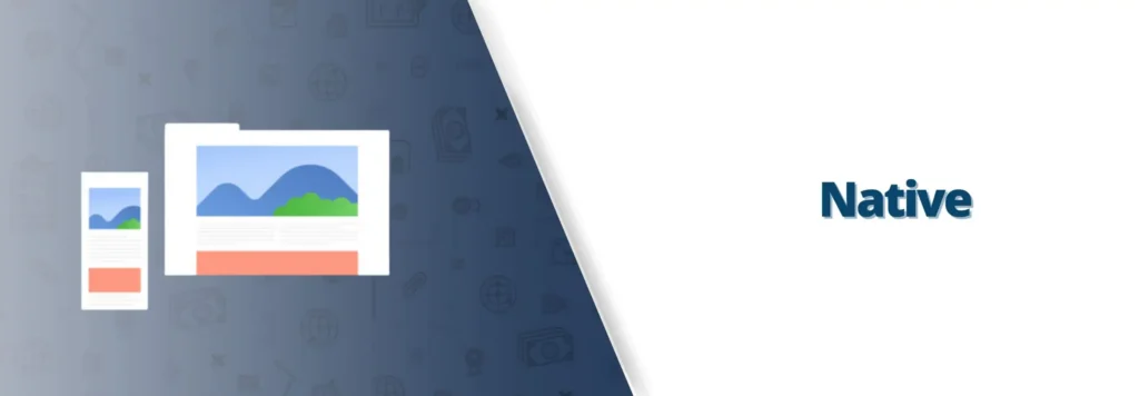 Native ads blend into editorial content, reducing ad fatigue and extending time on site.